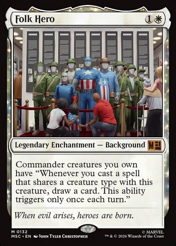 Folk hero 132 - folk, marvel